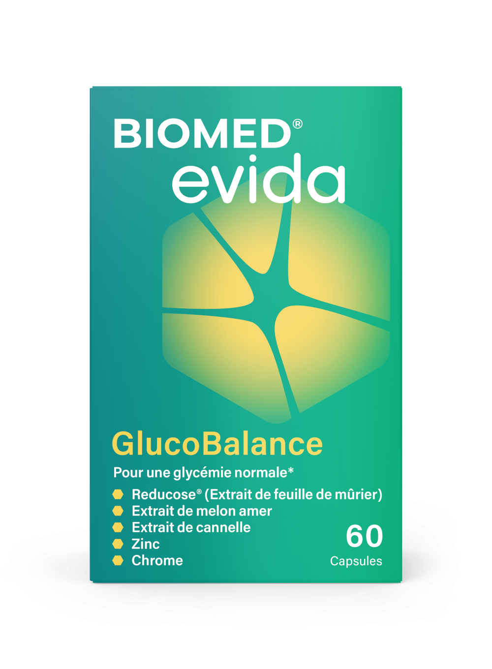 Biomed Evida Gluco Balance Packshot FR
